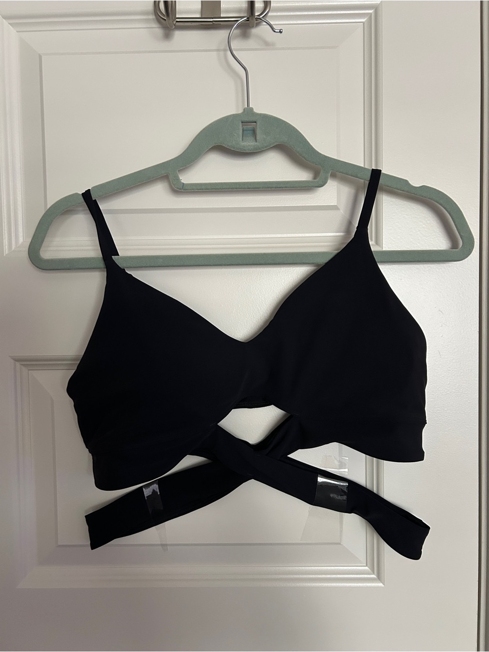 LULULEMON Black Wrap Sports Bra
